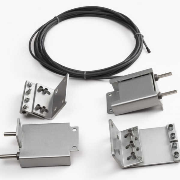 Kit porti culisante telescopice 2 foi 4m