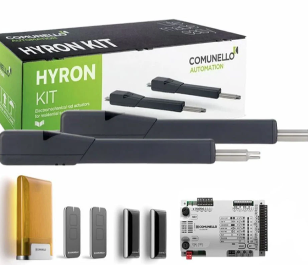 Kit automatizare poarta batanta Comunello Hyron 300 24V