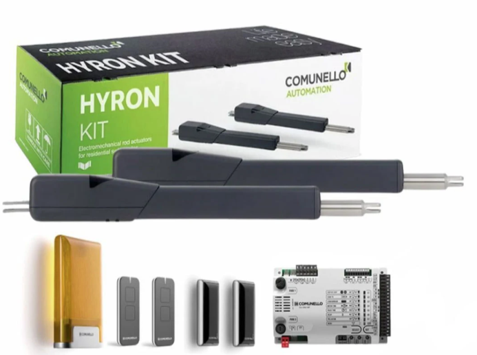 Kit automatizare poarta batanta Comunello Hyron 300 24V
