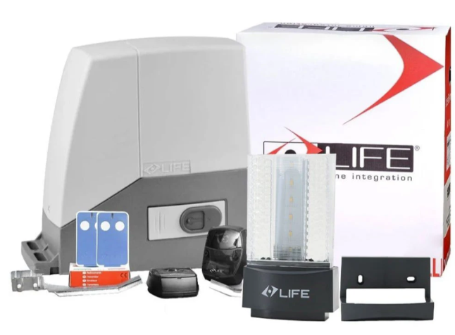 Kit automatizare poarta culisanta 400 kg Life Acer – ACER400
