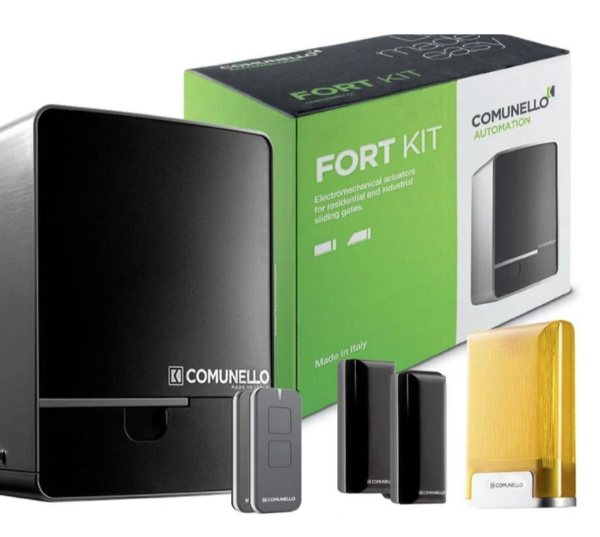 Kit automatizare poarta culisanta Comunello Fort 400 24V – GKFT040ELB000A